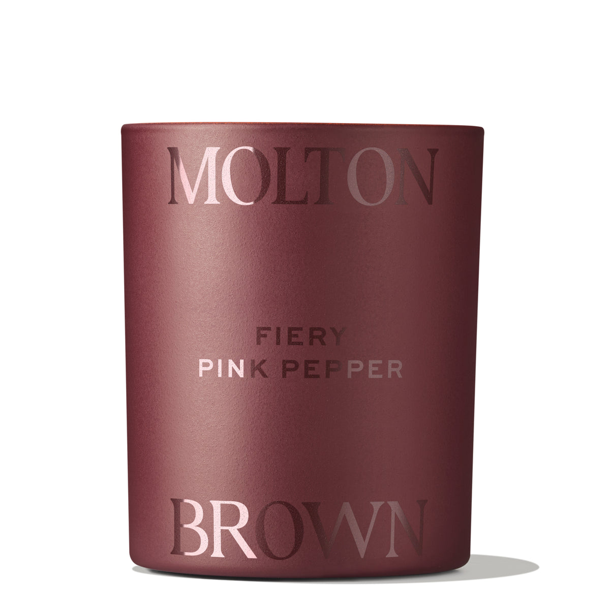 Fiery Pink Pepper Scented Candle Limited Edition Design 190g