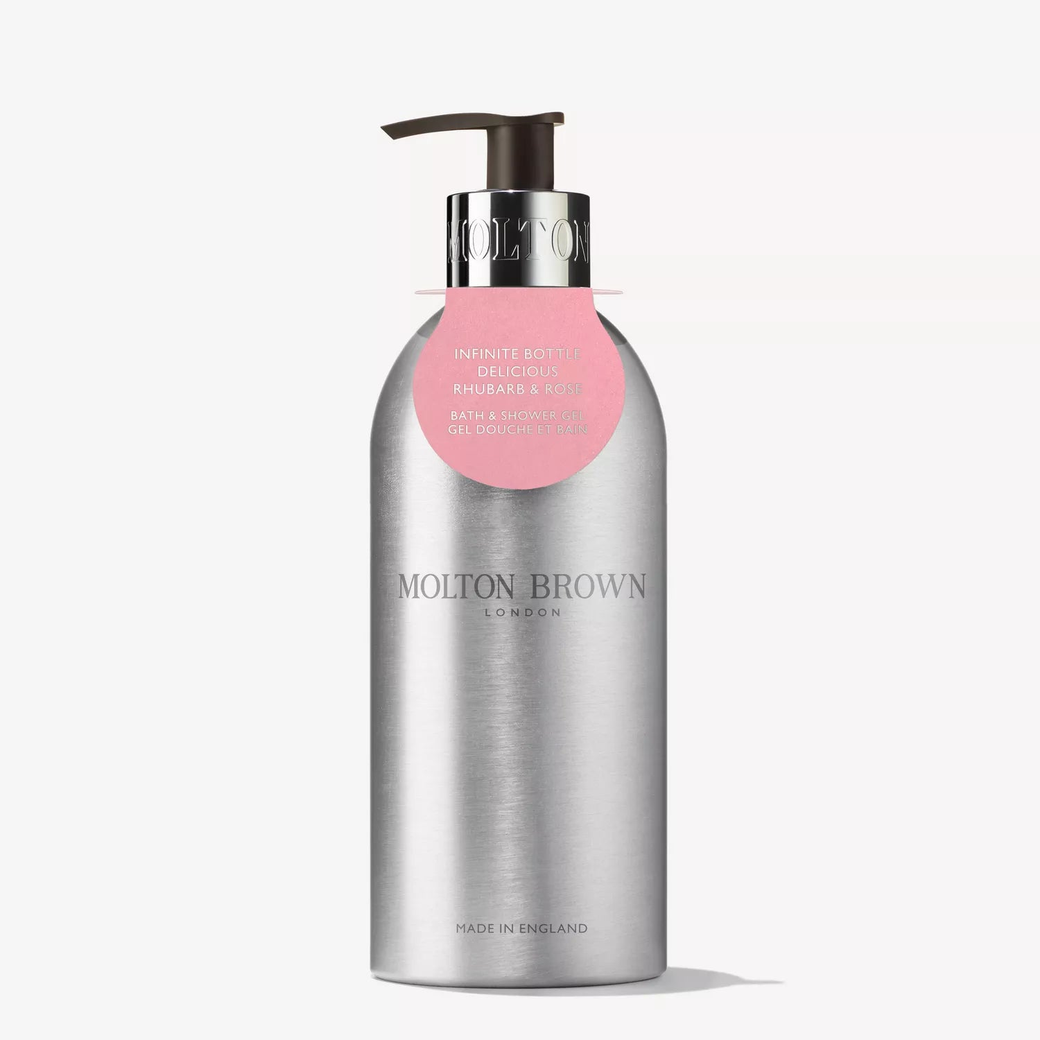 Delicious Rhubarb & Rose Infinite Bottle 400ml